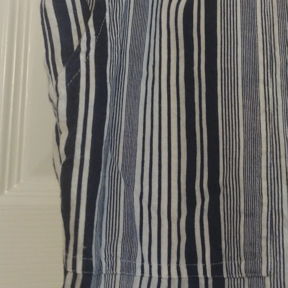 ⚡5/$25 Coral Bay linen blend capri length elastic pull string pants